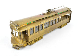 HO Brass Suydam PE - Pacific Electric 800 Wood Interurban Coach Open End