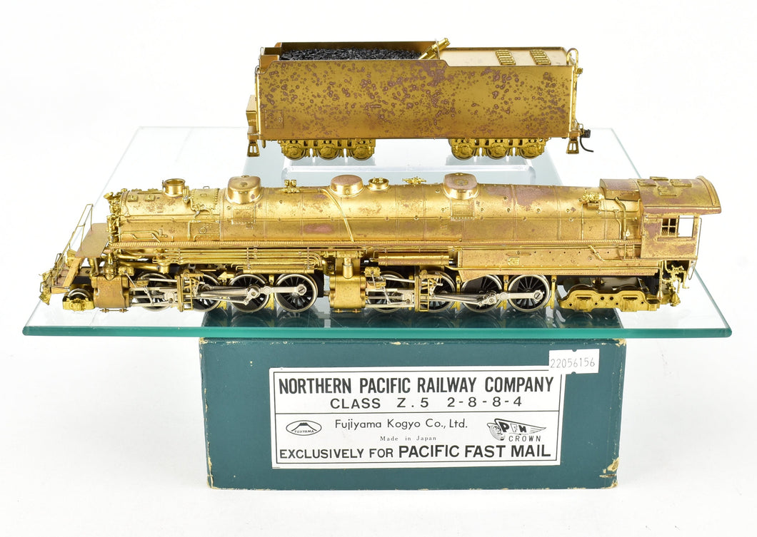 HO Brass PFM - Fujiyama NP - Northern Pacific Class Z-5 2-8-8-4 1969 Run Crown Model