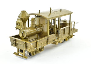 HO Brass Northwest Short Line - Various - 15 ton "tee boiler" Class "A" Climax - Geared Locomotive