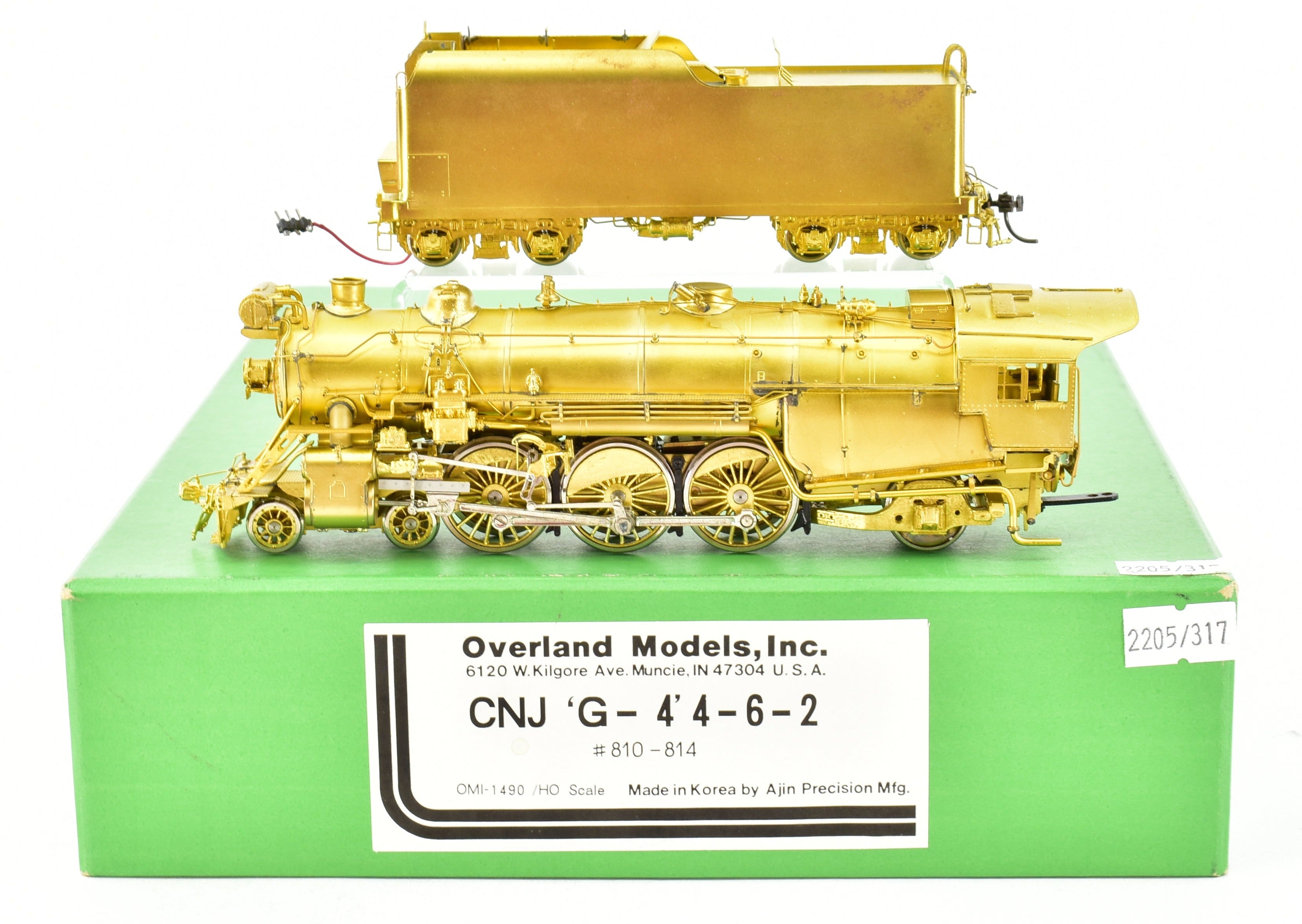 ANPAN　1/6 HO Brass OMI - Overland Models Inc. Various Roads EMD GP38-2