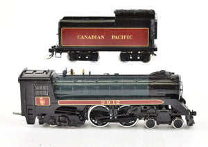 HO Brass PFM - Van Hobbies CPR - Canadian Pacific Railway 4-4-4 Class F-1a Jubilee Custom Painted