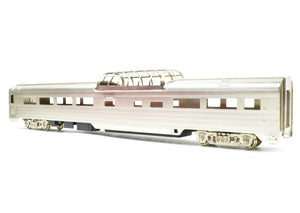 HO Brass S. Soho & Co. CB&Q - Burlington Route #1333 Dome - Coach "Empire Builder" Plated