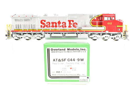 HO Brass OMI - Overland Models, Inc. ATSF - Santa Fe GE C44-9W FP No. 612