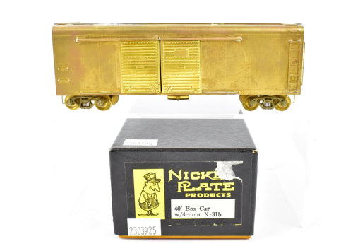 HO Brass NPP - Nickel Plate Products PRR - Pennsylvania Railroad 40' Boxcar X-31 w/ 4 Door