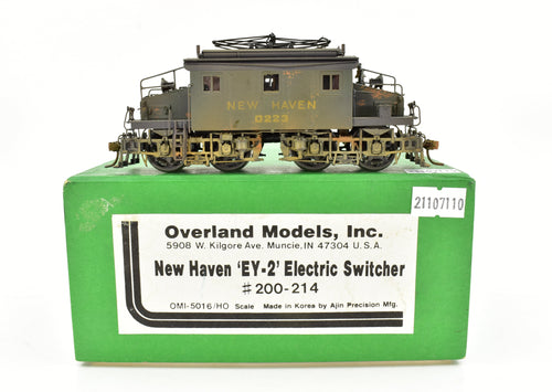 HO Brass OMI - Overland Models Inc. NH - New Haven EY-2 Electric Switcher Custom Painted