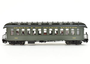 HOn3 Brass PSC - Precision Scale Co. D&RGW - Denver & Rio Grande Western Coach Factory Painted #327