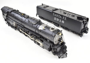 O Brass CON Sunset Models Third Rail ATSF - Santa Fe 2900 Class 4-8-4 Factory Painted