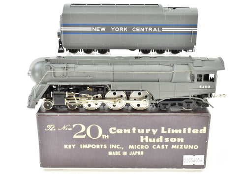 HO Brass Key Imports NYC - New York Central J-3A 4-6-4 Streamlined Hudson 20th Century Ltd FP No. 5450