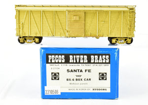 HO Brass Pecos River Brass ATSF - Santa Fe Bx-6 Boxcar Without Panels