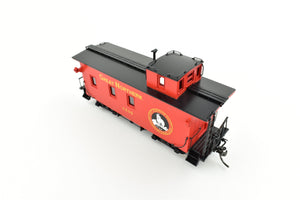 HO Brass NBL - North Bank Line GN - Great Northern 25' Truss Rod Caboose FP No. X296