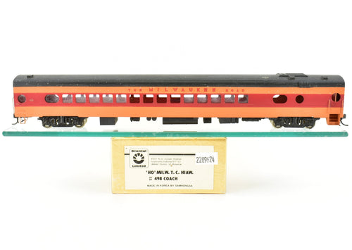 HO Brass Oriental Limited MILW - Milwaukee Road T. C. Hiawatha #498 Coach CP