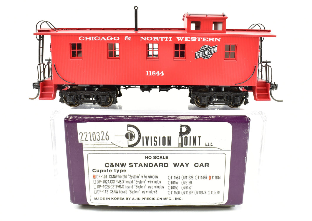 HO Brass DVP - Division Point C&NW - Chicago & North Western Standard Way Car Cupola Type FP
