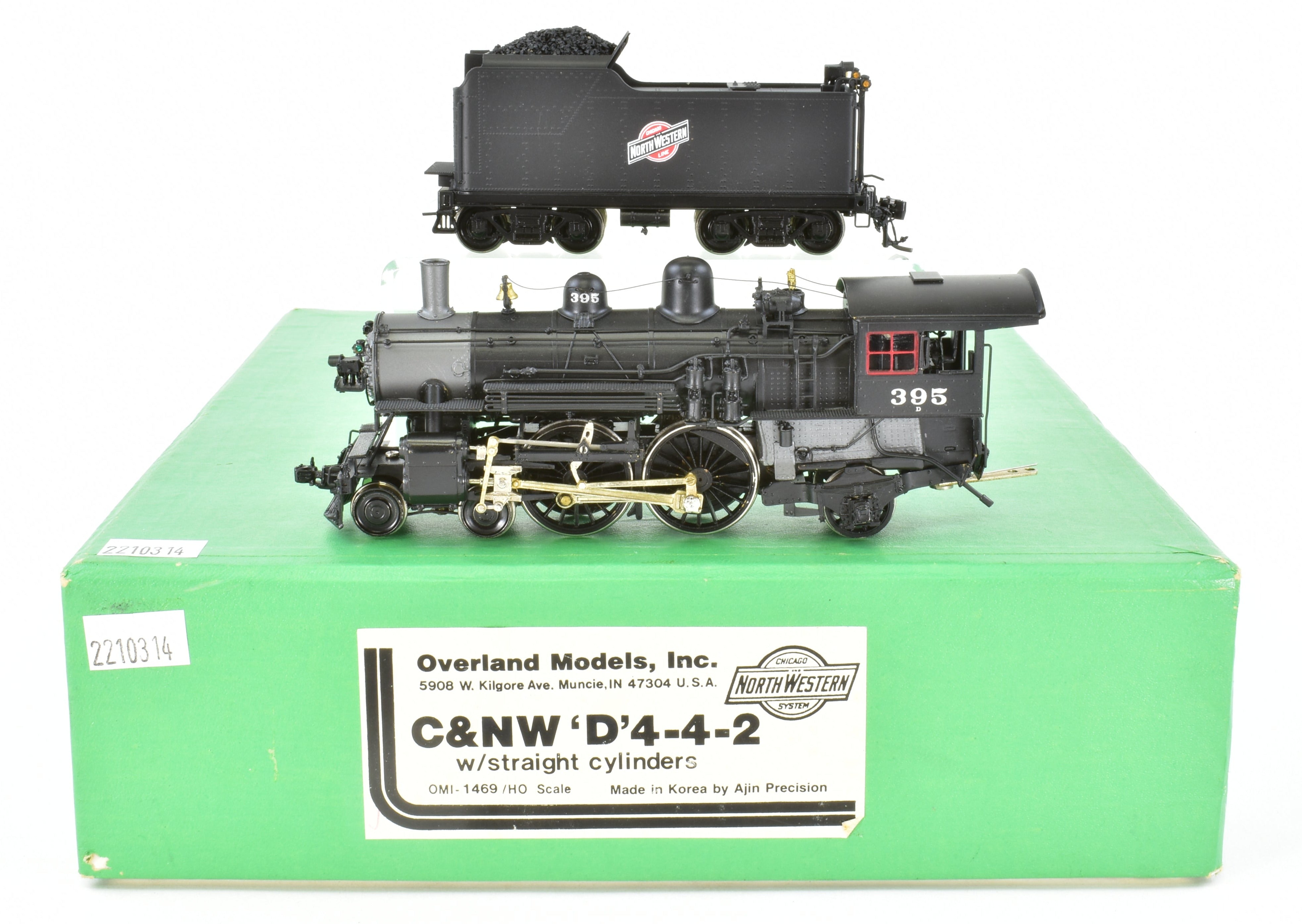 【自作041】3way-VCC-Retro Modern Craft HO Brass OMI - Overland Models C&NW - Chicago & North