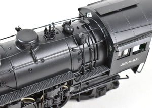 HO Brass PFM - Toby ATSF - Santa Fe 2-8-2 Mikado Pro Painted Can Motor Upgrade Added Details