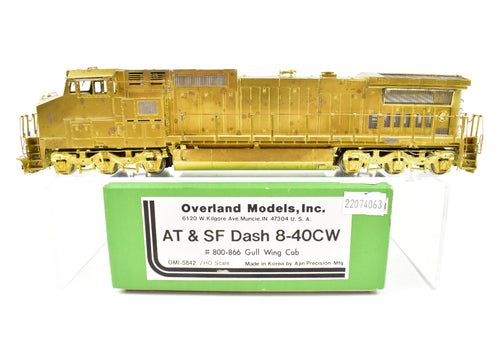 HO Brass OMI - Overland Models, Inc. ATSF - Santa Fe EMD Dash 8-40CW W/Gull Wing Cab