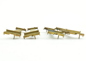 HO Brass Far East Distributors NP - Northern Pacific 41' Log Cars 4-Pack Without trucks