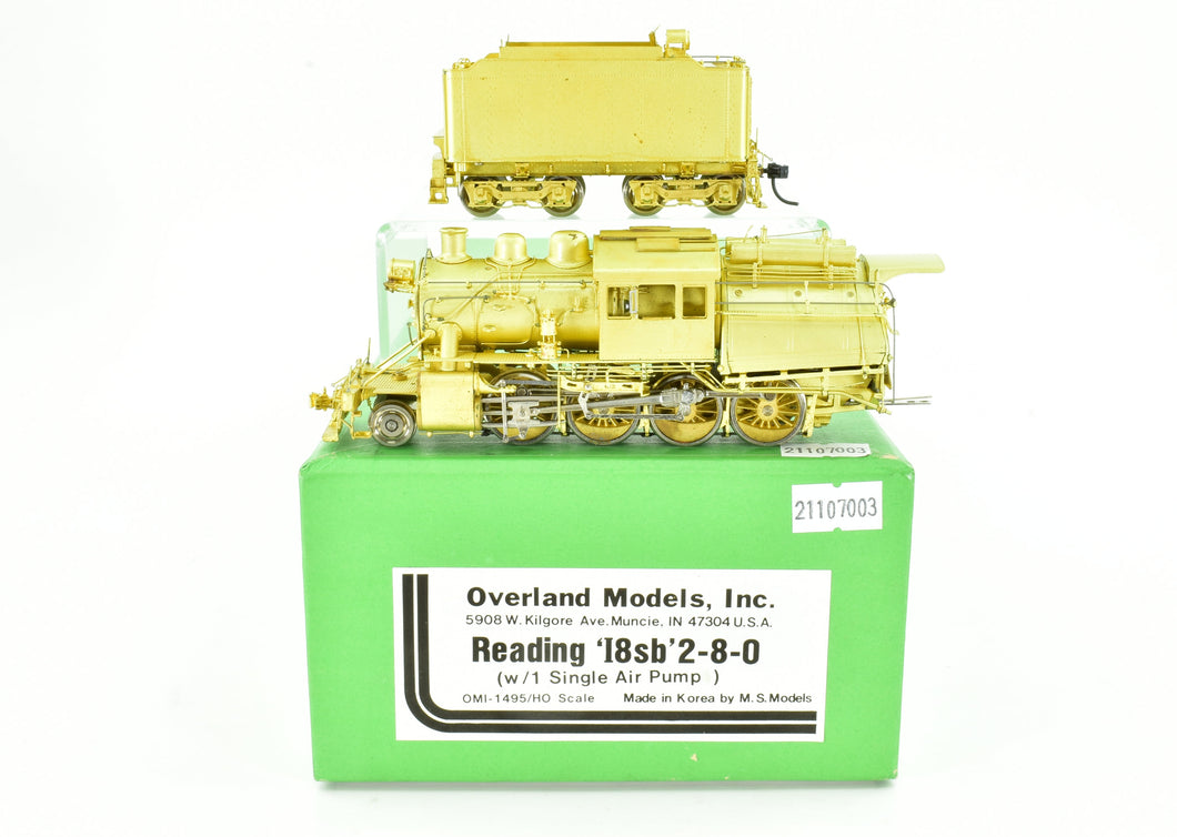 HO Brass OMI - Overland Models RDG - Reading I8sb 2-8-0 