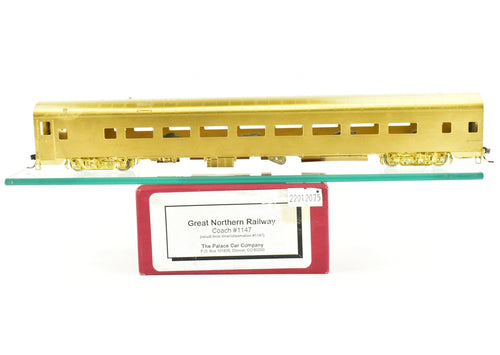 HO Brass The Palace Car Company GN - Great Northern Rebuilt Coach 1147 Custom Painted