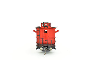 HO Brass NBL - North Bank Line GN - Great Northern 25' Truss Rod Caboose FP No. X296