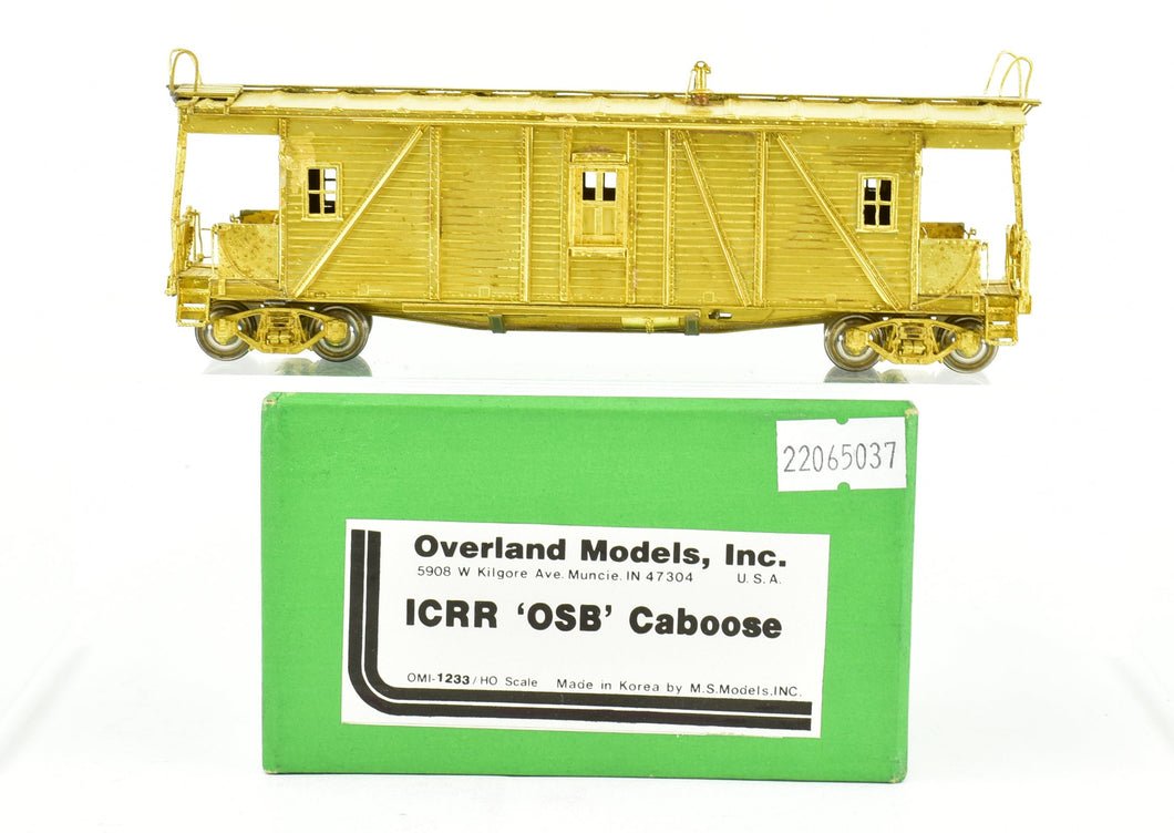HO Brass OMI - Overland Models, Inc. IC - Illinois Central 