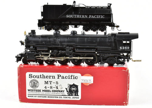 HO Brass Westside Model Co. SP - Southern Pacific Class Mt-5 4-8-2 Custom Painted