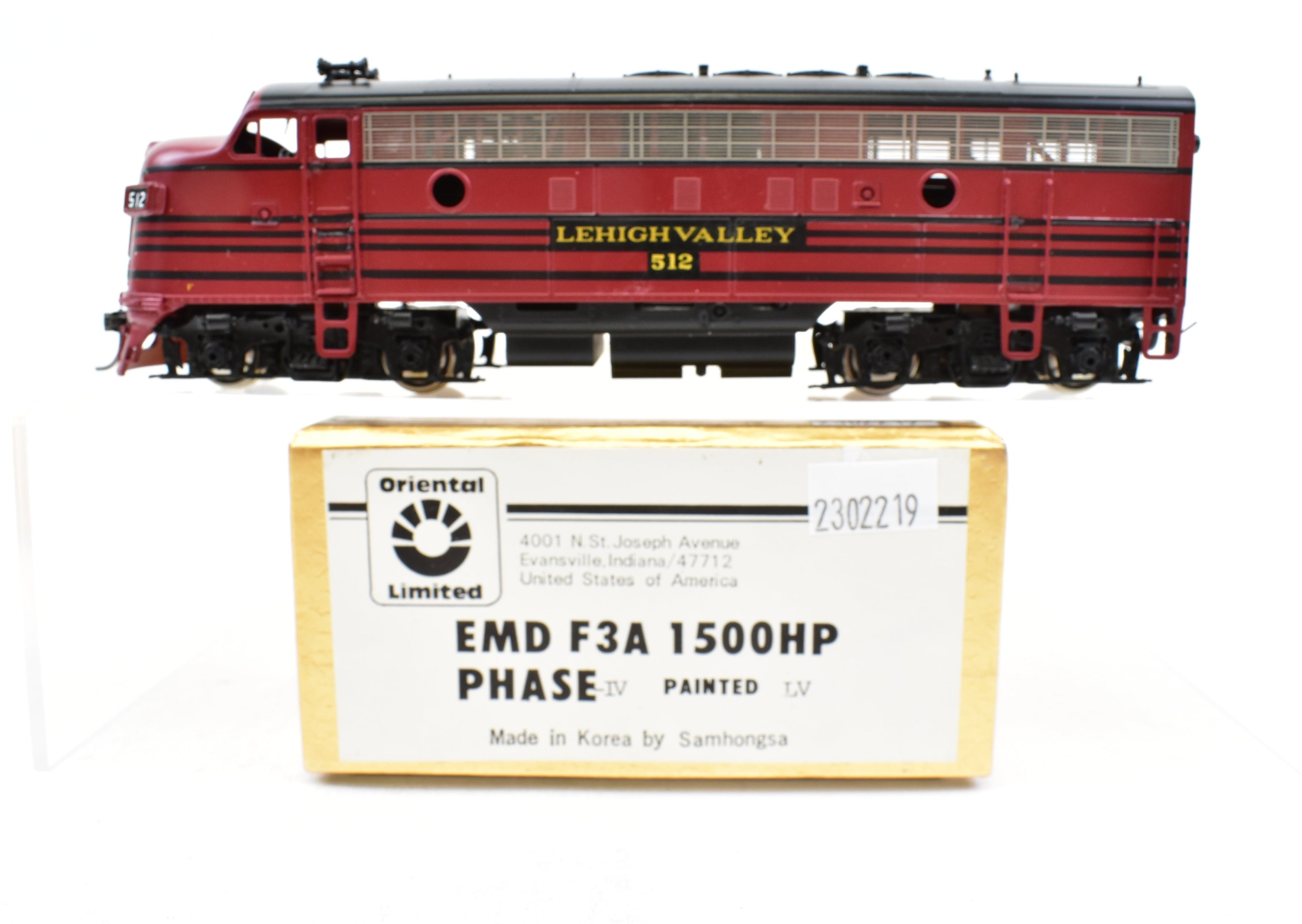 orientallimited EMD F3B1500HP PHASE II/Ⅲ HO Brass Oriental Limited CIL - Monon EMD F3A PH II Factory
