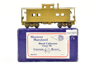HO Brass NJ Custom Brass WM - Western Maryland Steel Caboose Class NE