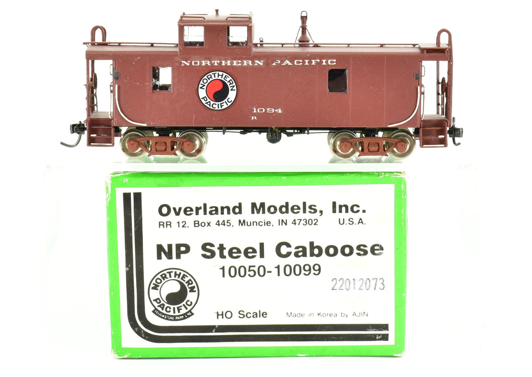 HO Brass OMI - Overland Models, Inc. NP - Northern Pacific Steel Caboose, CP No. 1094
