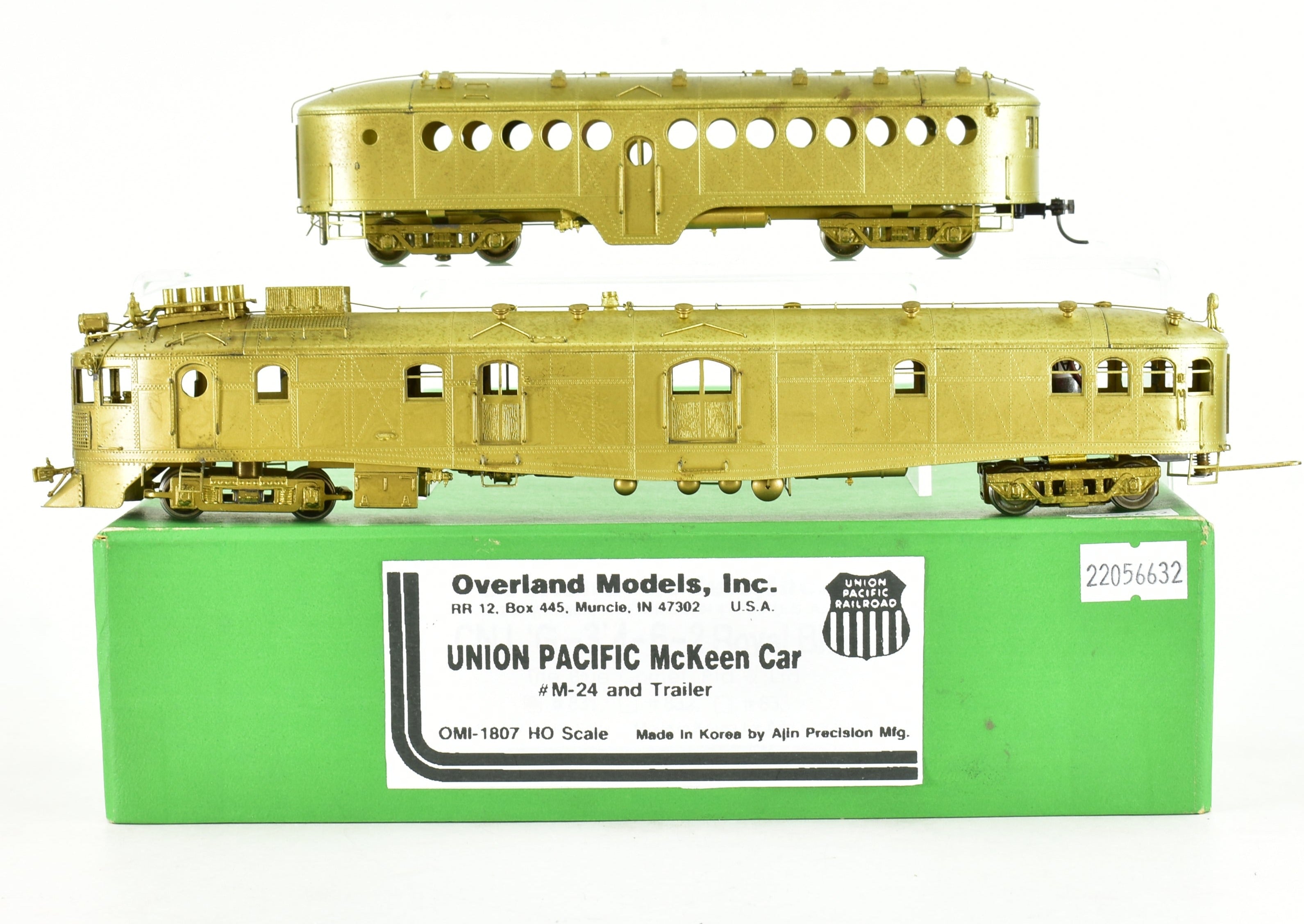 HO Brass OMI - Overland Models Inc. UP - Union Pacific McKean Car M-24 –  ReSourced Rails