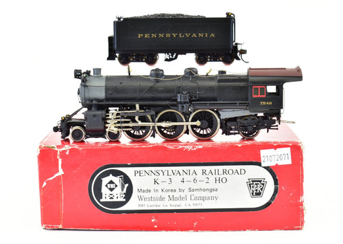 HO Brass Westside Model Co. PRR - Pennsylvania Railroad - K-3 - 4-6-2