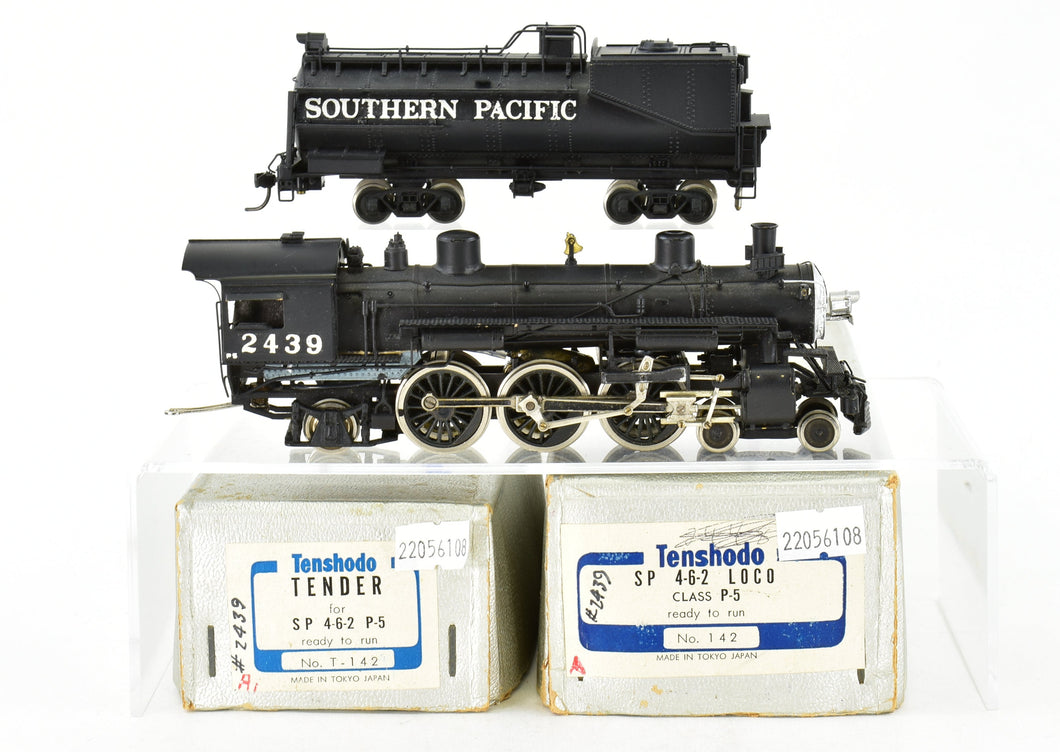 HO Bras Tenshodo SP - Southern Pacific P-5 4-6-2 Factory Painted