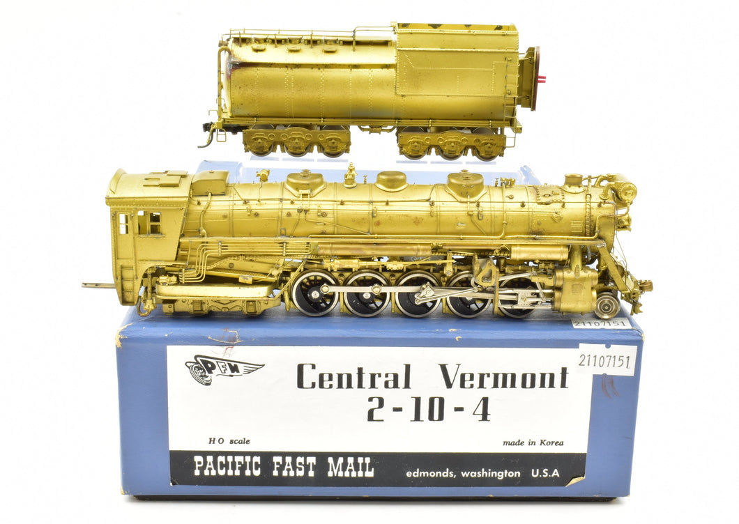 HO Brass PFM - Samhongsa CV - Central Vermont T-3a 2-10-4