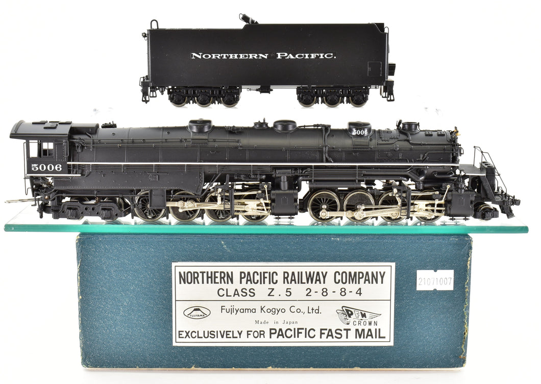 HO Brass PFM - Fujiyama NP - Northern Pacific Class Z-5 2-8-8-4 