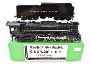 HO Brass OMI - Overland Models C&O - Chesapeake & Ohio L2a 4-6-4 Hudson Rotary Poppet Valve FP