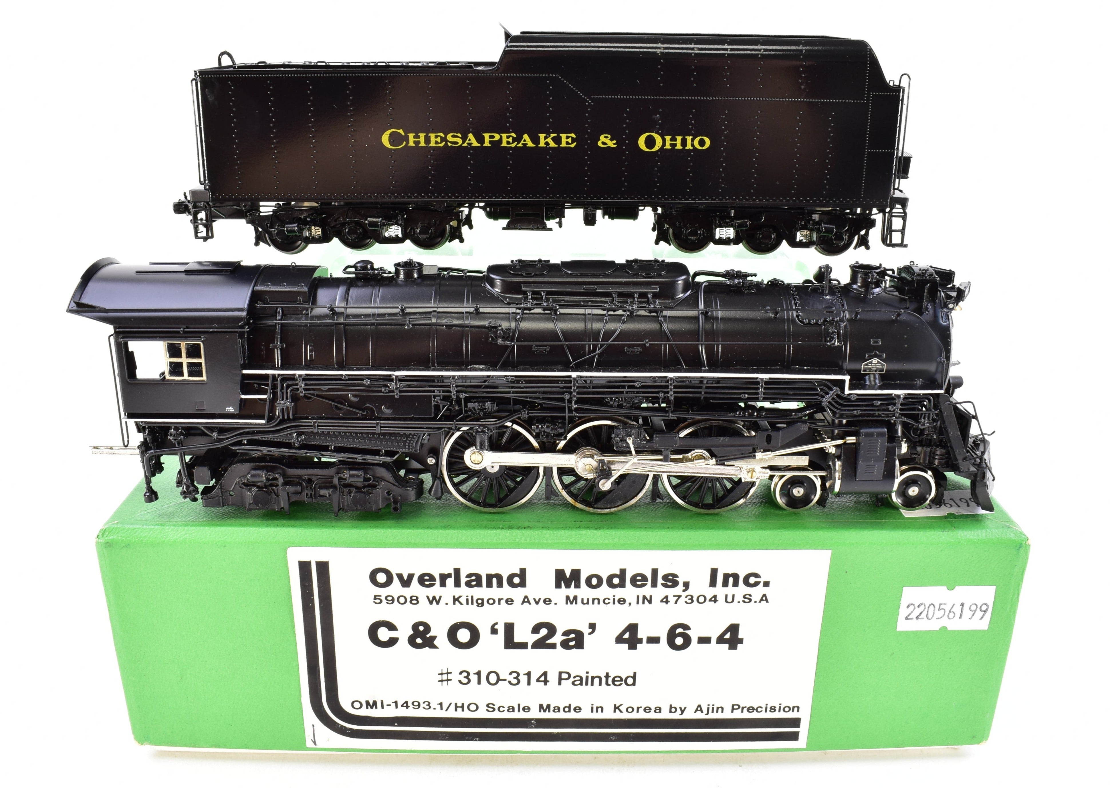 HO Brass OMI - Overland Models C&O - Chesapeake & Ohio L2a 4-6-4