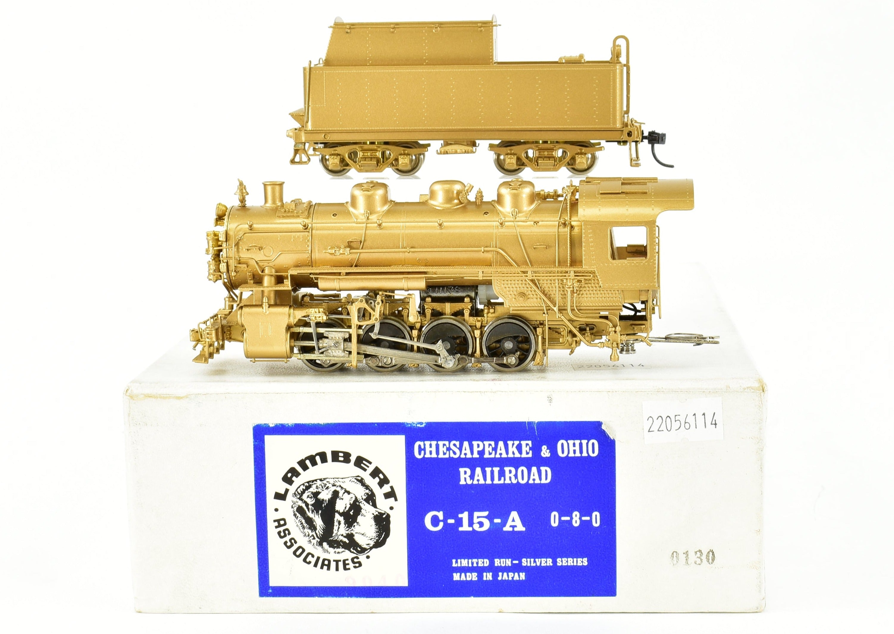 LUMBERT CHESAPEAKE &OHIO C-15A 0-8-0 完成品 HO Brass Lambert C&O - Chesapeake & Ohio C-15a 0-8-0 Custom