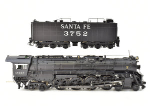 HO Brass Hallmark Models "Super Crown" ATSF - Santa Fe Class 3752 4-8-4 With Poppet Valves, FP No. 3752