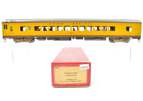 HO Brass S. Soho & Co. UP - Union Pacific #5450 Coach CP with Added Interior Details