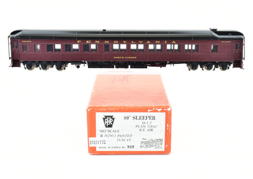 HO Brass PSC - Precision Scale Co. PRR - Pennsylvania Railroad 80' HW Sleeper 10-1-2 Factory Painted