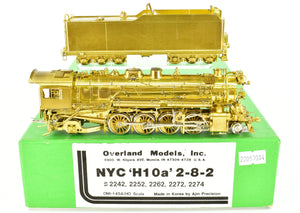 HO Brass OMI - Overland Models NYC - New York Central H-10a 2-8-2 Elesco FWH