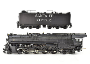 HO Brass Hallmark Models "Super Crown" ATSF - Santa Fe Class 3752 4-8-4 With Poppet Valves, FP No. 3752