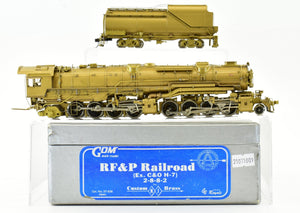 HO Brass NJ Custom Brass RF&P - Richmond, Fredericksburg & Potomac - 2-8-8-2 Royale Series (Ex C&O H7)