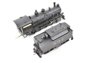 HO Brass Sunset Models ATSF - Santa Fe 825 Class 0-8-0 Custom Painted No. 834