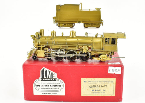 HO Brass LMB Models CB&Q - Burlington Route 4-6-2 - S-2 