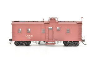 HO Brass Key Imports ATSF - Santa Fe Open Air Seats "Hollywood" Caboose Pro Painted No. 951