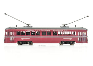 HO Brass MTS Imports PST - Philadelphia Suburban Transportation "Brilliner" Interurban CP #2