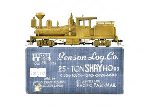HOn3 Brass PFM - United Benson Logging Co. 2-Truck 25-Ton Shay Geared Locomotive