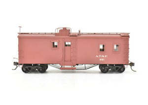 HO Brass Key Imports ATSF - Santa Fe Open Air Seats "Hollywood" Caboose Pro Painted No. 951