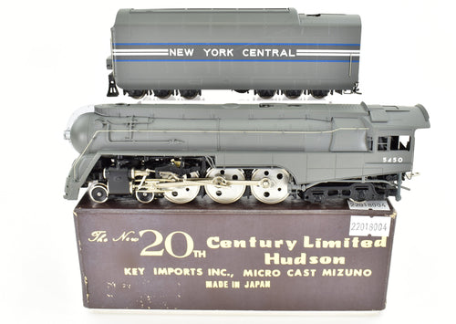 HO Brass Key Imports NYC - New York Central J-3A 4-6-4 Streamlined Hudson 20th Century Ltd Factory Painted No. 5450