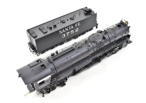 HO Brass Hallmark Models "Super Crown" ATSF - Santa Fe Class 3752 4-8-4 With Poppet Valves, FP No. 3752